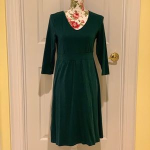 Lands End teal dress size XS